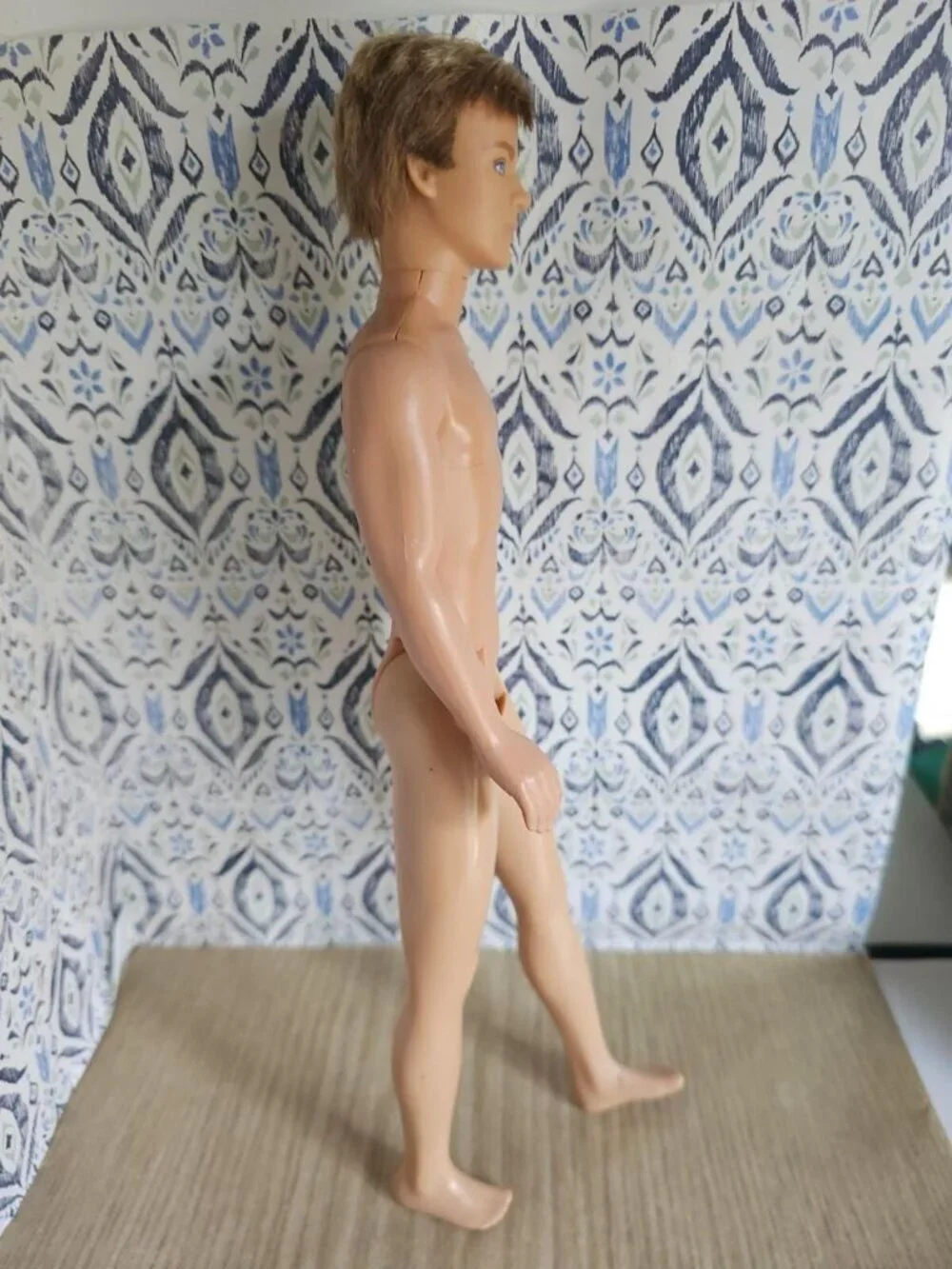 Mattel 2007 Ken Fashion Fever Doll Blonde Rooted Hair Nude Barbie Boy Y2K